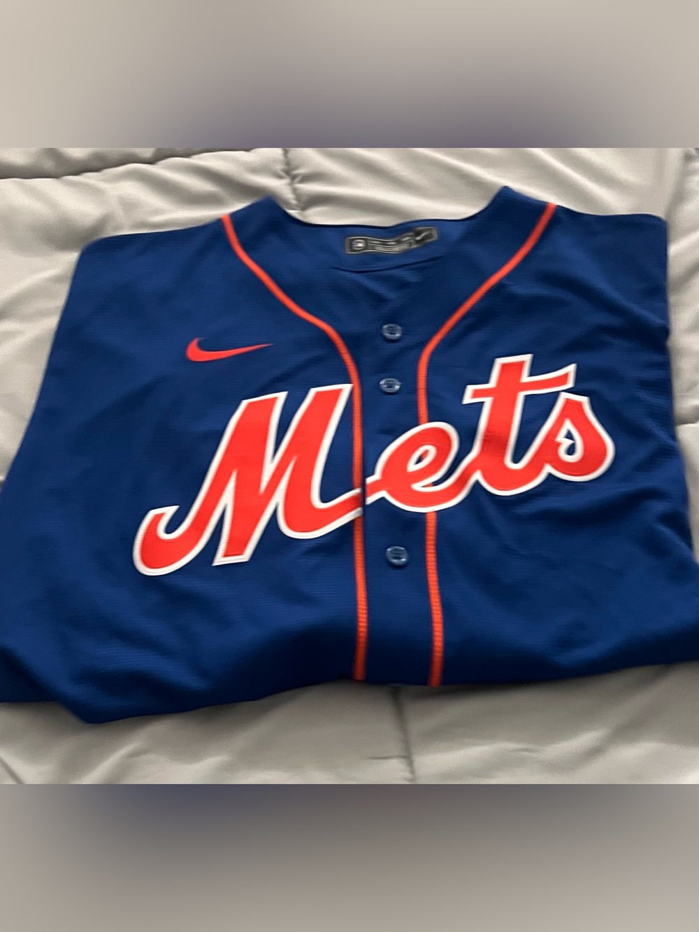 Nike MLB Jacob deGrom #48 New York Mets Jersey Blue Men’s Size 2X